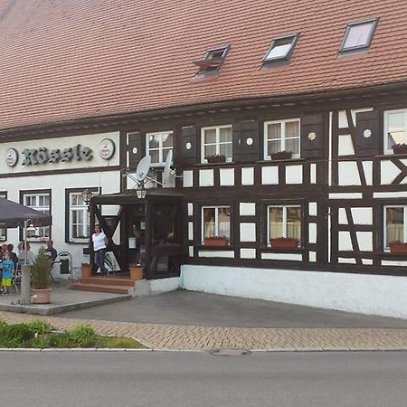 Gasthaus Rössle Rottweil Exterior foto